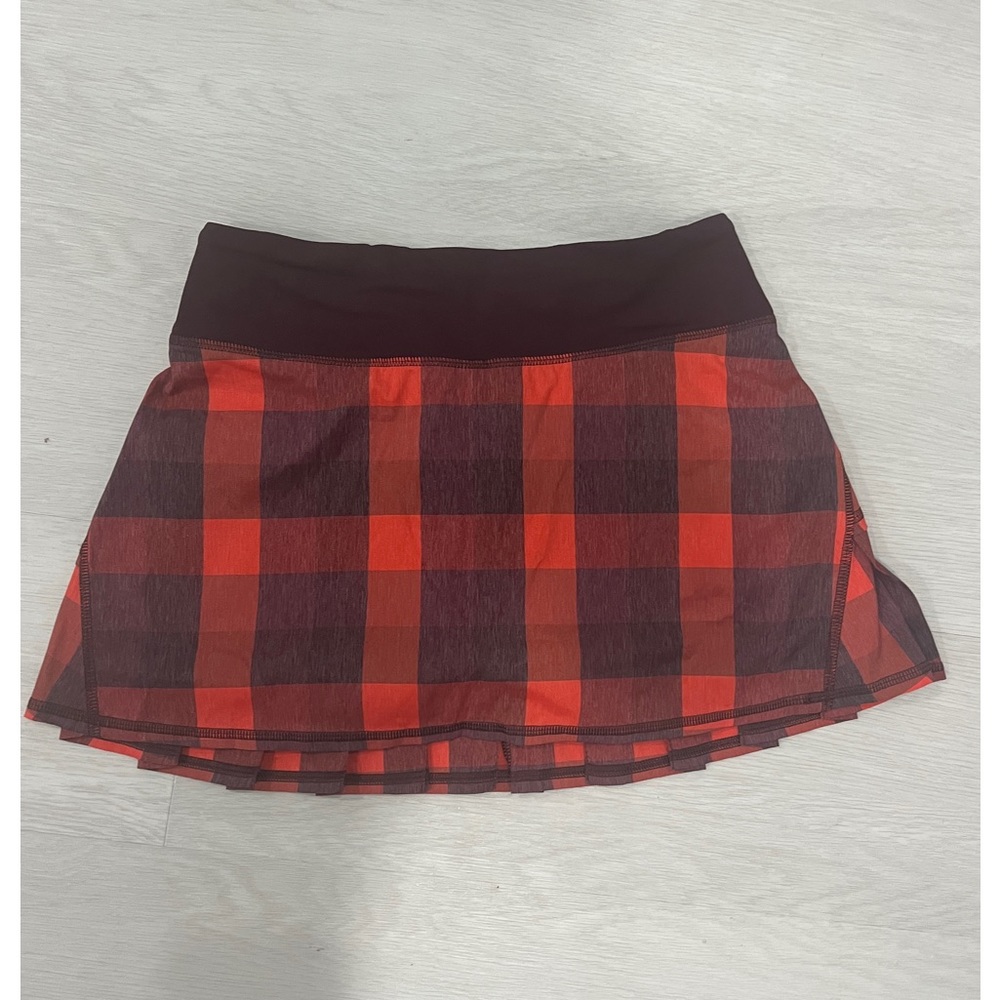 Lululemon Plaid Size 4 Skirt/Skort